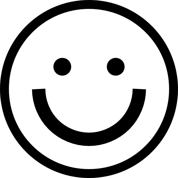 straight-face-clipart-black-and-white-smiley-face-hi - CP720